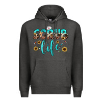 Charcoal Heather scrub life Premium Hoodie - JahusDesignShop