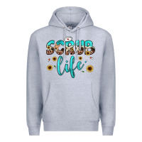 Heather Grey scrub life Premium Hoodie - JahusDesignShop