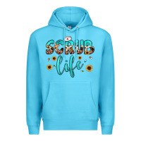 Ocean Blue scrub life Premium Hoodie - JahusDesignShop
