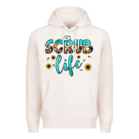 Pale Pink scrub life Premium Hoodie - JahusDesignShop