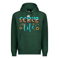 Sports Green scrub life Premium Hoodie - JahusDesignShop