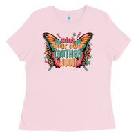 Bubblegum Pink mind your own motherhood Ladies Tee - Zillion Design Studio