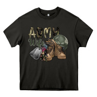 Asphalt army wife Heavy Core Tee - SublimationCraftShop