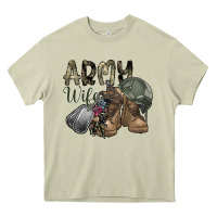 Mossy army wife Heavy Core Tee - SublimationCraftShop