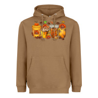 Toasted Coconut Thanksgiving Coffee Cups Heavyweight Hoodie - texasbilliewilder