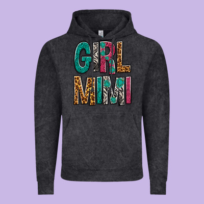 Girl Mimi Vintage Hoodie Designed By Nancycooperartshop