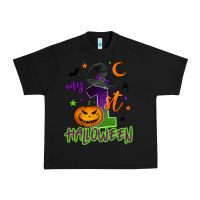 Black My first Halloween Urban Heavy Tee - NancyCooperArtShop