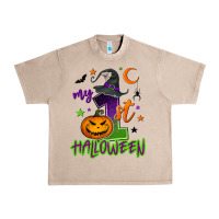 French Oak My first Halloween Urban Heavy Tee - NancyCooperArtShop
