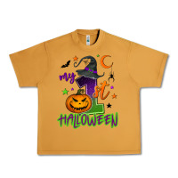 Peanut Butter My first Halloween Urban Heavy Tee - NancyCooperArtShop