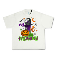 Pistachio My first Halloween Urban Heavy Tee - NancyCooperArtShop