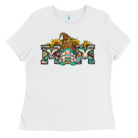 White mom gnome Ladies Tee - Zillion Design Studio