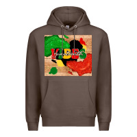 Coffee juneteenth vibes Premium Hoodie - TumblerDesignByShophia
