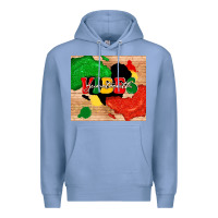 Colony Blue juneteenth vibes Premium Hoodie - TumblerDesignByShophia