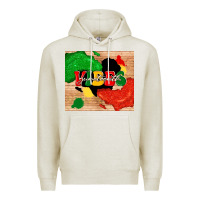 Oatmeal Heather juneteenth vibes Premium Hoodie - TumblerDesignByShophia
