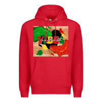 Red juneteenth vibes Premium Hoodie - TumblerDesignByShophia