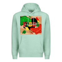 Seafoam juneteenth vibes Premium Hoodie - TumblerDesignByShophia