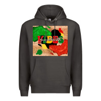 Smoke juneteenth vibes Premium Hoodie - TumblerDesignByShophia