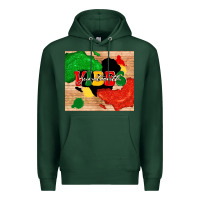 Sports Green juneteenth vibes Premium Hoodie - TumblerDesignByShophia