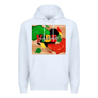 White juneteenth vibes Premium Hoodie - TumblerDesignByShophia