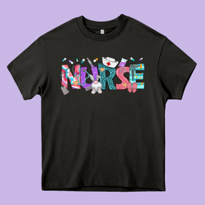 Easter Nurse Easter Day Heavy Core Tee Designed By Neo Western