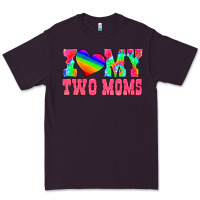 Plum i love my two moms Premium Tee - HRA Design Shop