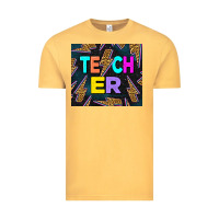 Vintage Mustard Teacher Day Vintage Tee - LillyAllenDesigns