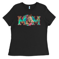 Black mom horse Ladies Tee - Zillion Design Studio