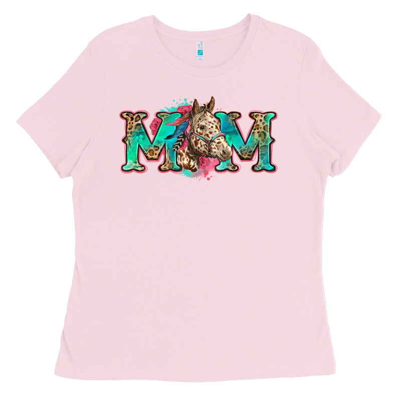 Mom Horse Ladies Tee by Zillion Design Studio | Teevron