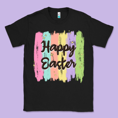 Happy Easter Classic Tee Designed By Maliassmallbusiness