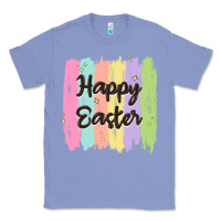 Colony Blue happy easter Classic Tee - MaliasSmallBusiness