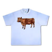 Grape Ice red angus cow Urban Heavy Tee - LillyAllenDesigns
