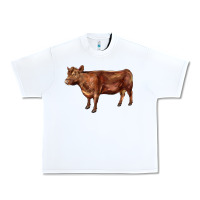 White red angus cow Urban Heavy Tee - LillyAllenDesigns