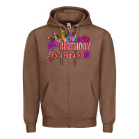 Chestnut birthday princess Zipper Hoodie - Artiststas