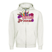 Birthday Princess Zipper Hoodie | Teevron