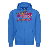 True Royal birthday princess Zipper Hoodie - Artiststas