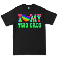 Black i love my two dads Premium Tee - HRA Design Shop