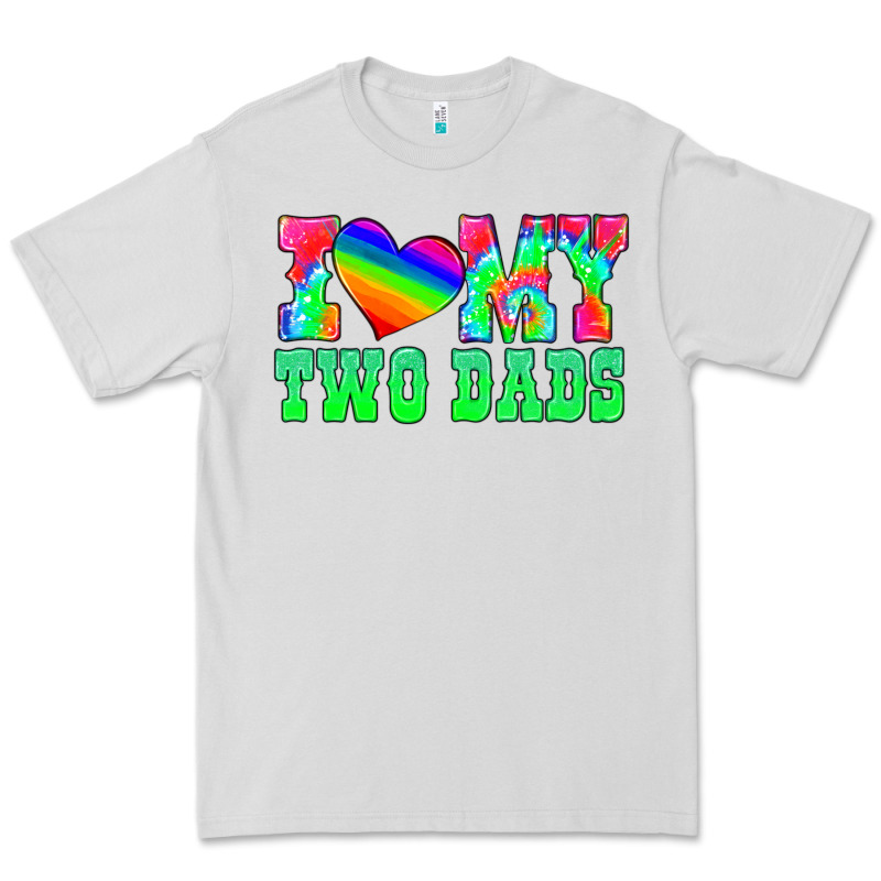 I Love My Two Dads Premium Tee by HRA Design Shop | Teevron