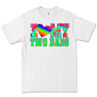 White i love my two dads Premium Tee - HRA Design Shop
