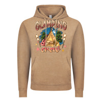 Vintage Coffee glamping crew Vintage Hoodie - NancyCooperArtShop