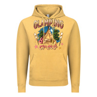 Vintage Mustard glamping crew Vintage Hoodie - NancyCooperArtShop
