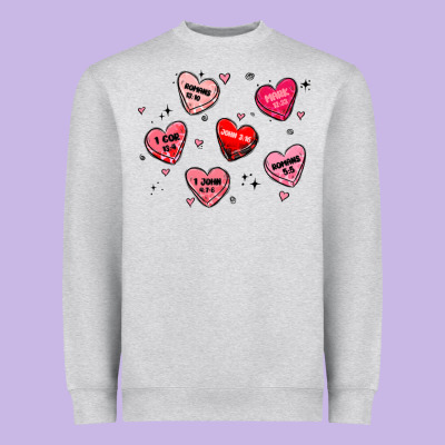 Howdy Valentine Heavyweight Sweatshirt Designed By Maliassmallbusiness