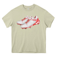 Mossy red cleats fa element Heavy Core Tee - FaDigitalArtStudio