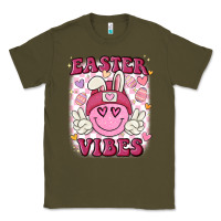 Army Green Easter vibes Classic Tee - MaliasSmallBusiness