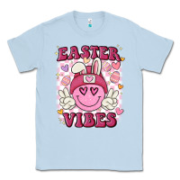 Dusty Blue Easter vibes Classic Tee - MaliasSmallBusiness