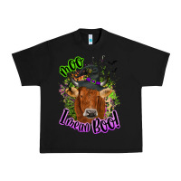 Black Moo i mean boo Cow Urban Heavy Tee - NancyCooperArtShop