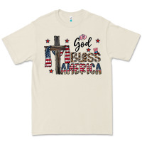 Bone god bless america Premium Tee - CowhideDigitalArt