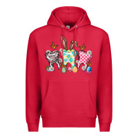Cardinal Happy Easter Day teeth Premium Hoodie - HowdyJamesFarm