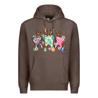Coffee Happy Easter Day teeth Premium Hoodie - HowdyJamesFarm