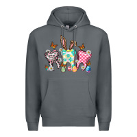 Rock Happy Easter Day teeth Premium Hoodie - HowdyJamesFarm