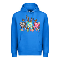 True Royal Happy Easter Day teeth Premium Hoodie - HowdyJamesFarm